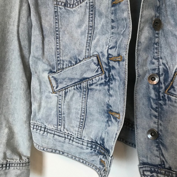 Autre ton Distressed Jean jacket Size 38 - Picture 5 of 7